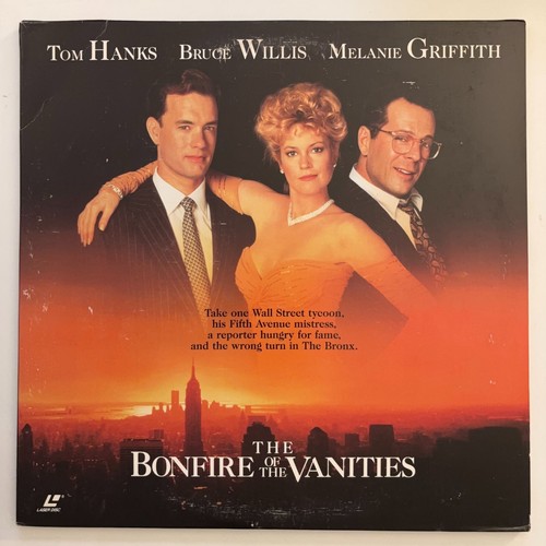 Laserdisc the bonfire - bonfire, of