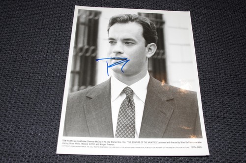 Tom hanks signed - hanks, autogramm
