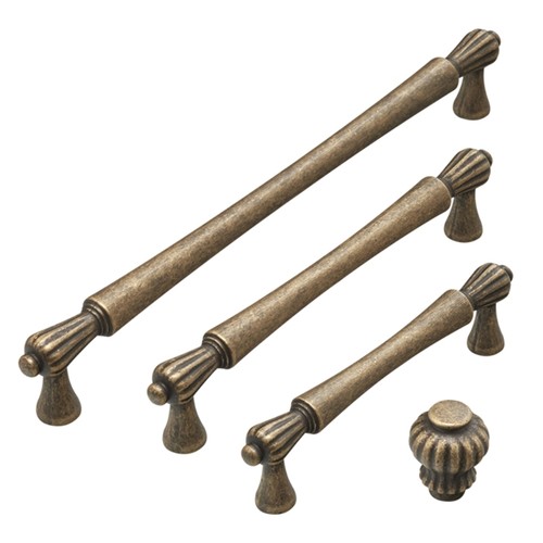4pcs vintage brass handles - 4pcs,